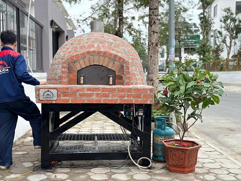 Lò pizza nướng củi cho pizza size nhỏ